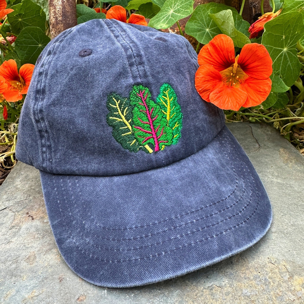 Rainbow Chard Dad Hat